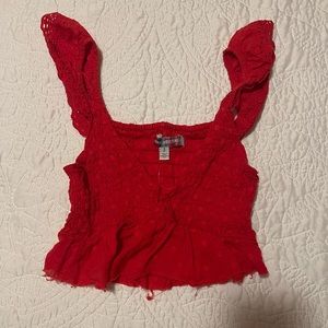 Urban Outfitters Red Top